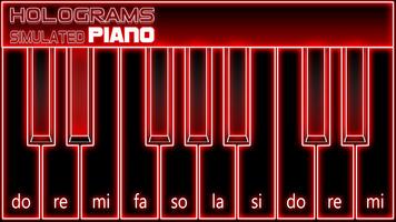 Piano hologramme Prank capture d'écran 2