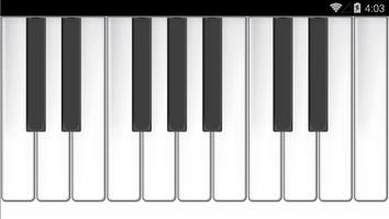 Piano keyboard Type The Music 截图 2