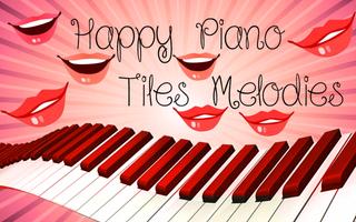 Happy Piano Tiles Pink Affiche