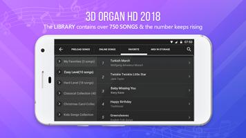 3D ORG - Org Keyboard Music, 3D Piano capture d'écran 3