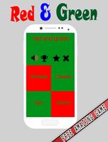 Piano Red and Green-poster