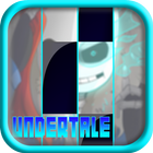 Sans Undertale Piano game أيقونة