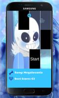 Sans Undertale Piano game ภาพหน้าจอ 2