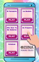 Ozuna Piano Game Plakat