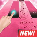 APK Pink Love Piano Tiles Games