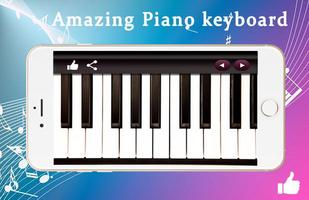Piano toetsenbord 2018-poster