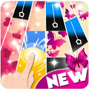 Pink Piano Butterfly Game APK
