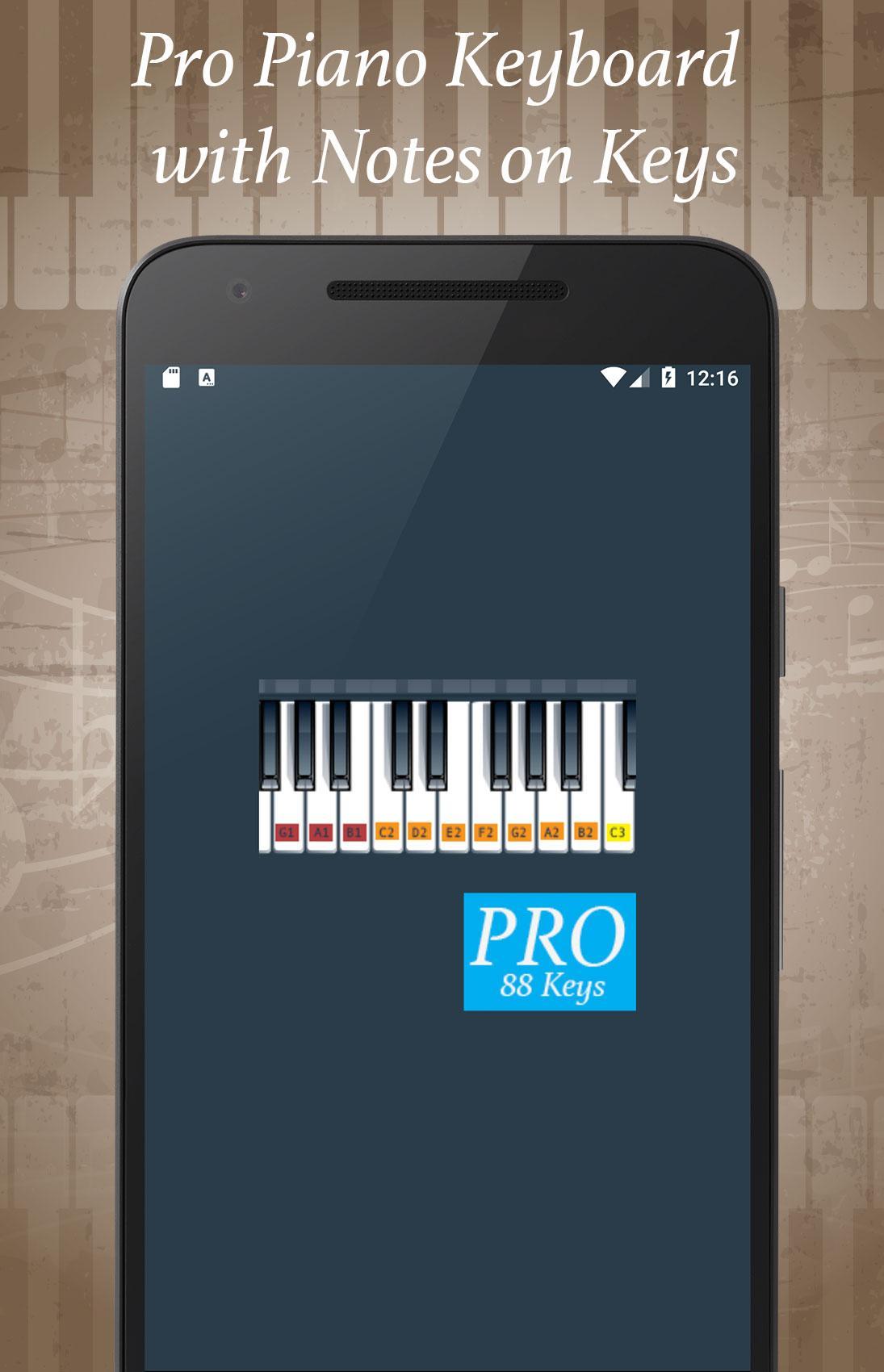 Piano Keyboard With Notes For Android Apk Download - piano keyboard roblox notes