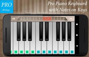 برنامه‌نما Piano Keyboard with Notes عکس از صفحه