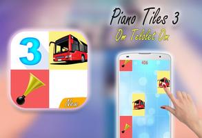 Piano Tiles Om Telolet Edition Affiche