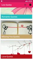Love Wallpapers and Quotes poster