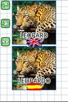 Inglés y Puzzles: Animales screenshot 1