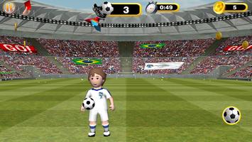 Kick Up! Soccer Juggle Tricks captura de pantalla 1