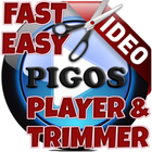 Pigos Video Player & Trimmer आइकन