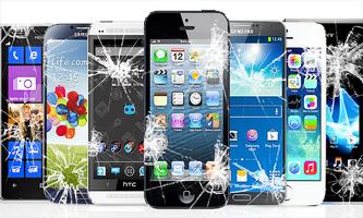 Broken Screen Affiche