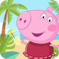 Peppa in the beach