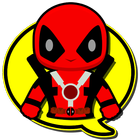 Superhero Stickers أيقونة