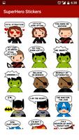 Superhero Stickers پوسٹر