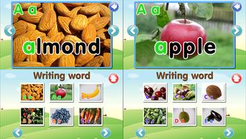 ABC Fruit Veg Flashcard Write 스크린샷 2