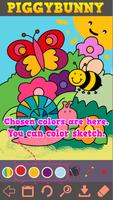 Animal Coloring Book for kids Affiche