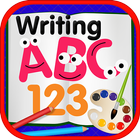ABC 123 Writing Coloring Book-icoon