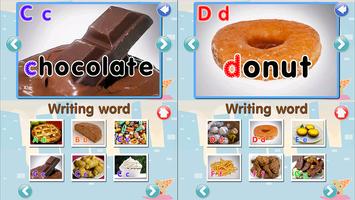 ABC Food Flashcard  Read Write Ekran Görüntüsü 2