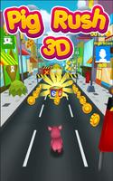 Pig Rush: Run, Dash & Surf, Free Peppa Subway Game poster