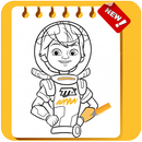 How To Color Miles from Tomorrowland for adult APK
