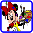 How to color Minnie Mouse & Mickey APK