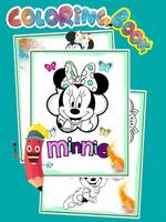 How to color Minnie Mouse & Mickey Screenshot 1