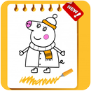 How to color Peppa Pig Coloring book for Adult APK
