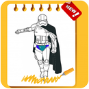 How to Color Star Wars coloring book for adult APK