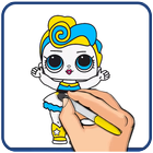 How To Color Surprise Lol Dolls Coloring for adult আইকন