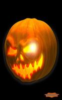 Mysterious Scary 3D Pumpkin poster