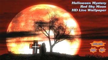 Halloween Moon Mystery Red Sky تصوير الشاشة 2