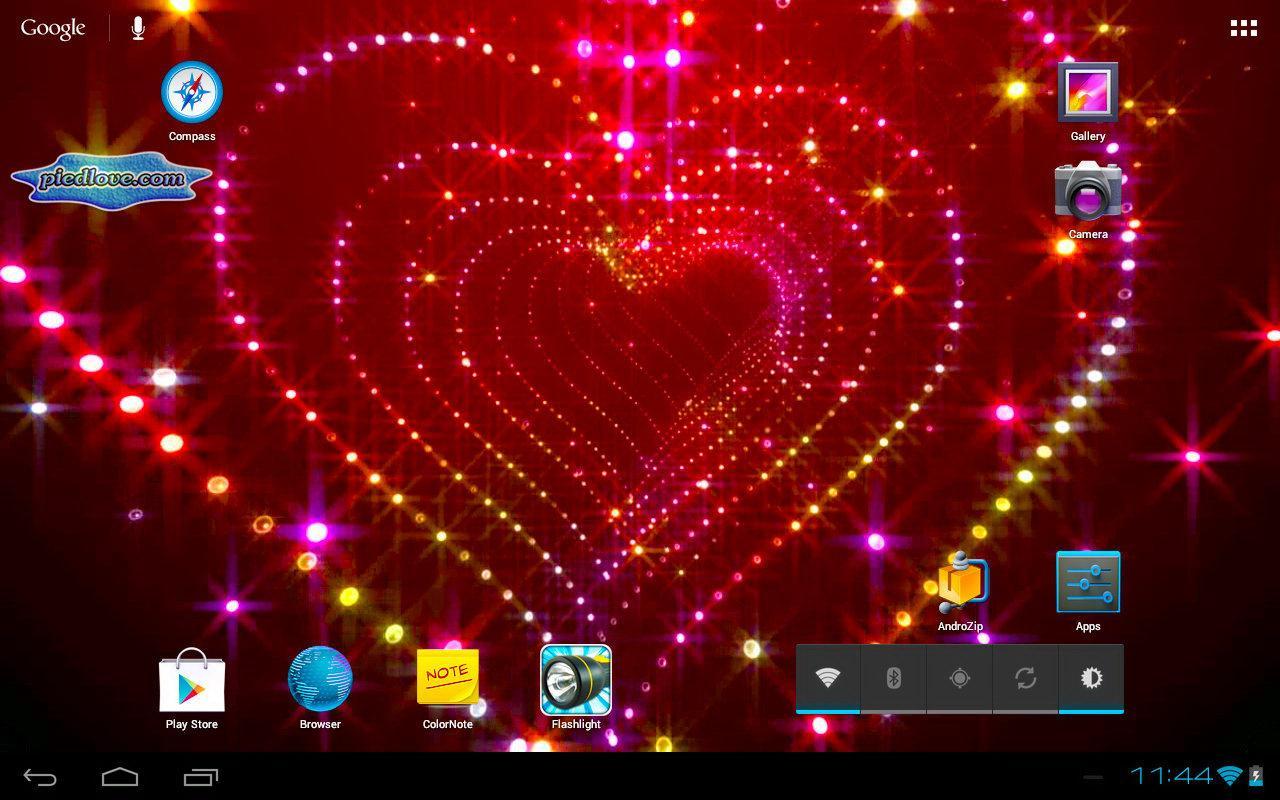 tunnel glitter spark heart 3d apk ダウンロード 無料 カスタマイズ