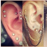 Forward Helix Piercing Designs screenshot 2