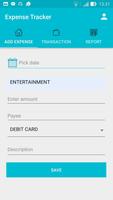 Expense Tracker captura de pantalla 3