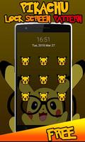Pikachu Lock Screen Affiche