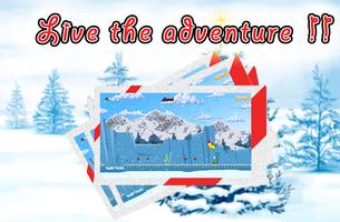 Pika in the snow adventure-poster