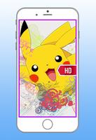 Pikachu Cute Wallpapers HD Affiche