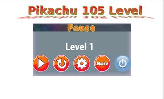 Picachu 105 Level captura de pantalla 1