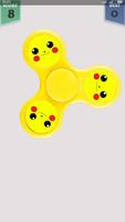 Pikachu Fidget Spinner plakat