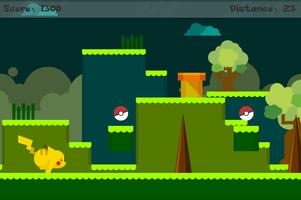 Pikatchu Flat Run screenshot 1