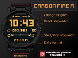 Poster Carbon Fire R