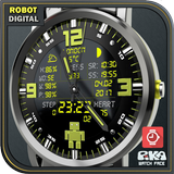 PiKA Robot digital Watch Face icône