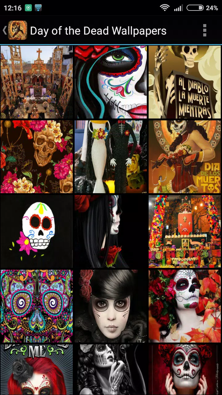 Fondos de Pantalla Dia Muertos APK للاندرويد تنزيل