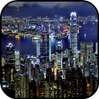 Hong Kong Night Wallpapers آئیکن