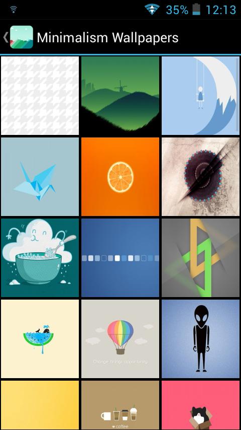 Fondos Pantalla Minimalistas APK للاندرويد تنزيل