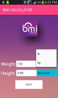 BMI CALCULATOR syot layar 1